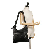 Balenciaga Motocross Agneau Giant Brogues Besace Handbag interior view