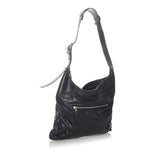 Balenciaga Motocross Agneau Giant Brogues Besace Handbag side view
