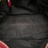 Balenciaga Motocross City Giant Brogues Leather Satchel 27961 detail view