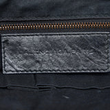 Balenciaga Motocross Classic Bowling Satchel ScNPU3 | Authentic Pre-Owned hardware detail