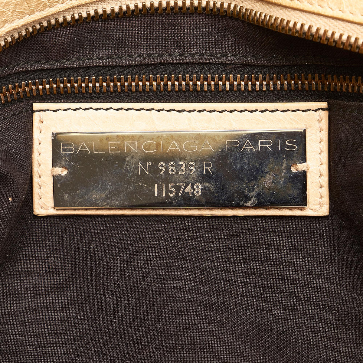 Balenciaga Motocross Classic City Lambskin Leather Satchel | Designer Leather Handbag