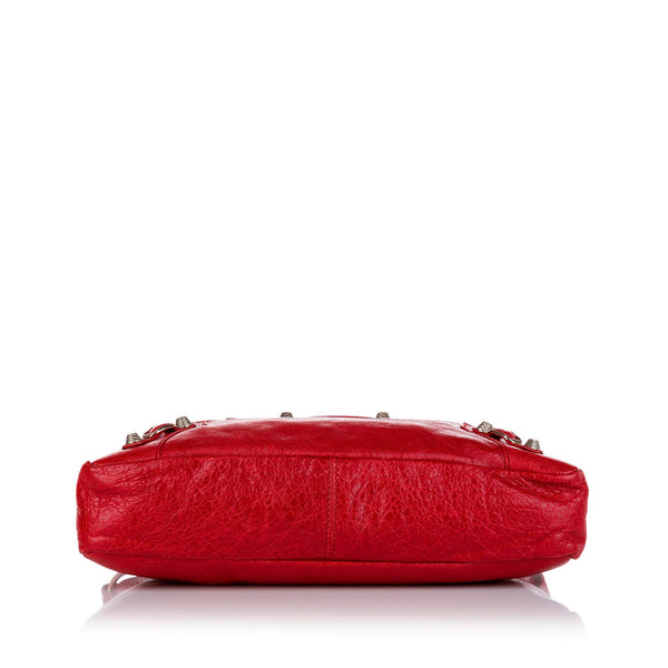 Balenciaga Motocross Classic City Leather Satchel | Designer Leather Handbag