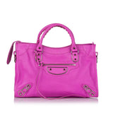 Balenciaga Motocross Classic City Leather Satchel 29032 | Authentic Pre-Owned
