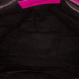 Balenciaga Motocross Classic City Leather Satchel 29032 | Authentic Pre-Owned interior view