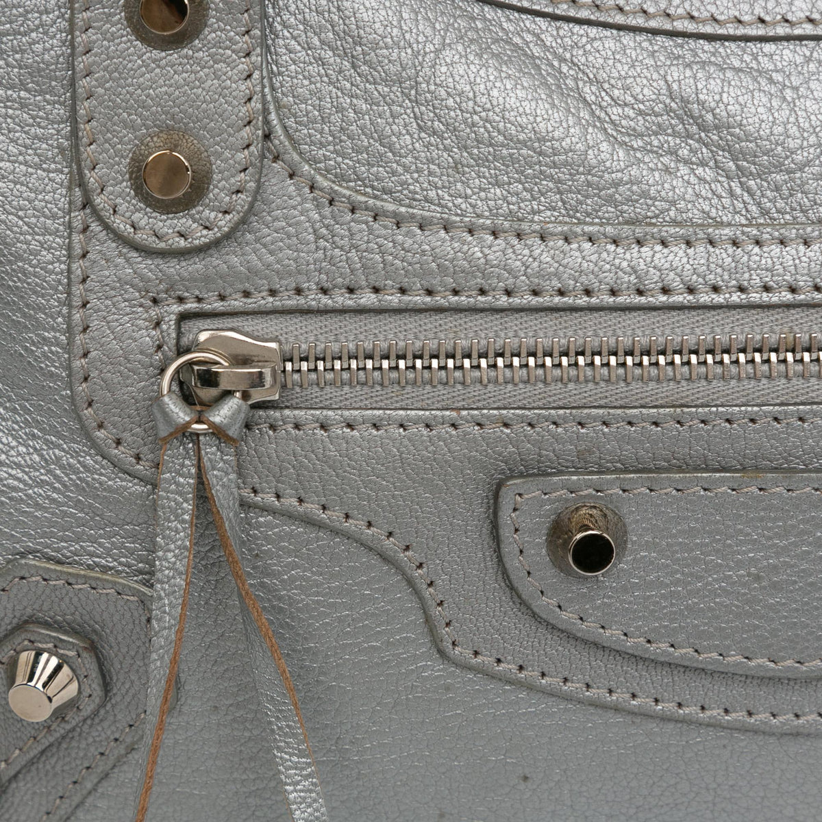 Balenciaga Motocross Classic City S Handbag | Authentic Pre-Owned front view