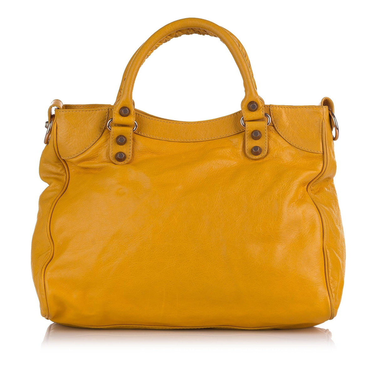 Balenciaga Motocross Classic City Handbag 35919 | Authentic Pre-Owned angle view