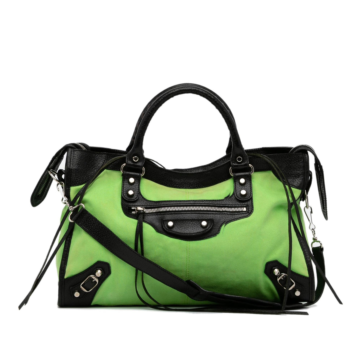 Balenciaga Motocross Classic City Handbag fPzduP | Authentic Pre-Owned
