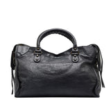 Balenciaga Motocross Classic City Handbag C5U09v | Authentic Pre-Owned angle view