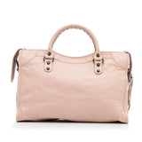 Balenciaga Motocross Classic City Handbag Om3BI6 | Authentic Pre-Owned back view