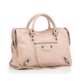 Balenciaga Motocross Classic City Handbag Om3BI6 | Authentic Pre-Owned side view