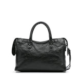 Balenciaga Motocross Classic City Handbag erVWU7 | Authentic Pre-Owned angle view