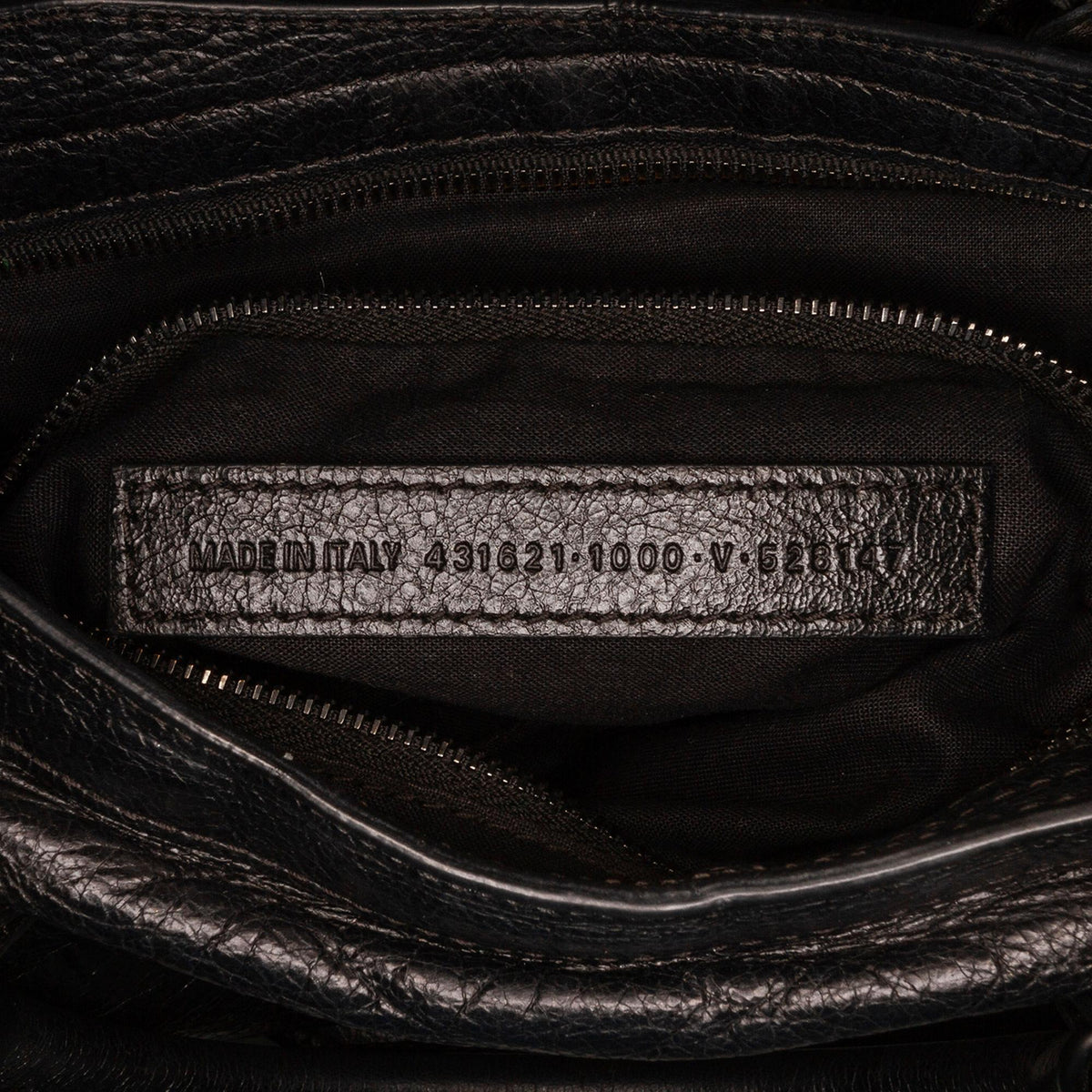 Balenciaga Motocross Classic City Handbag erVWU7 | Authentic Pre-Owned front view