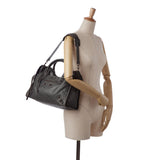 Balenciaga Motocross Classic City Handbag dJ5n0S | Authentic Pre-Owned close-up view