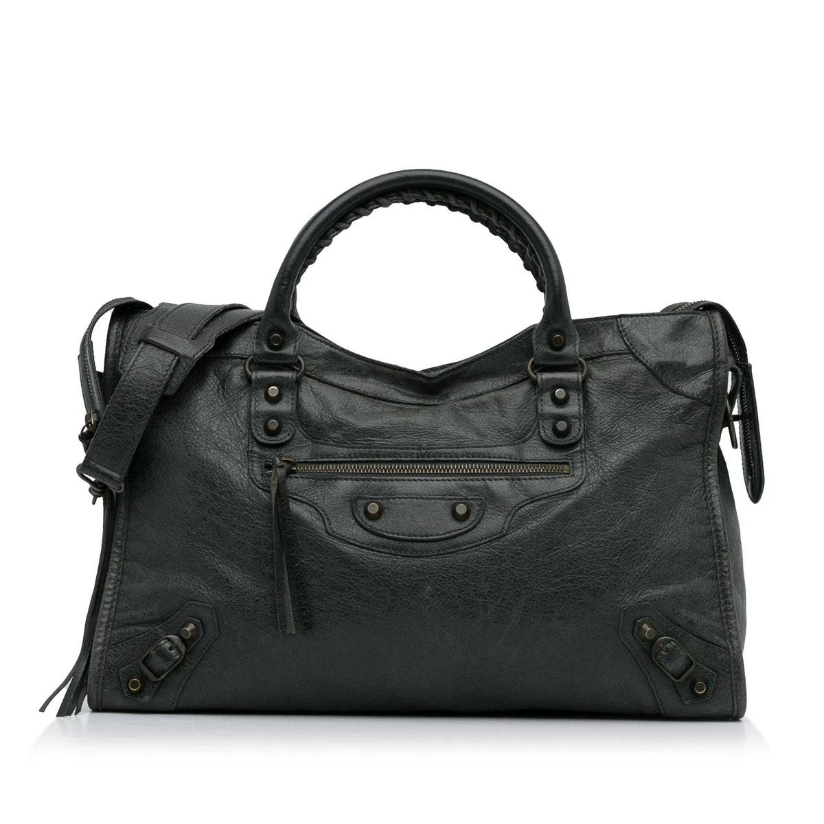 Balenciaga Motocross Classic City Handbag dJ5n0S | Authentic Pre-Owned
