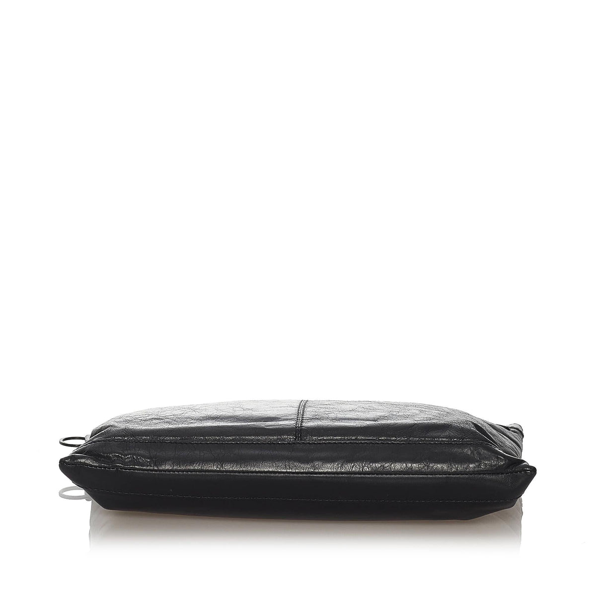Balenciaga Motocross Classic Clip Clutch Bag 28184 | Authentic Pre-Owned back view