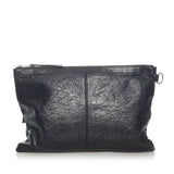Balenciaga Motocross Classic Clip Clutch Bag 32738 | Authentic Pre-Owned angle view