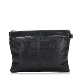 Balenciaga Motocross Classic Clip Clutch Bag 3mbKrw | Authentic Pre-Owned angle view