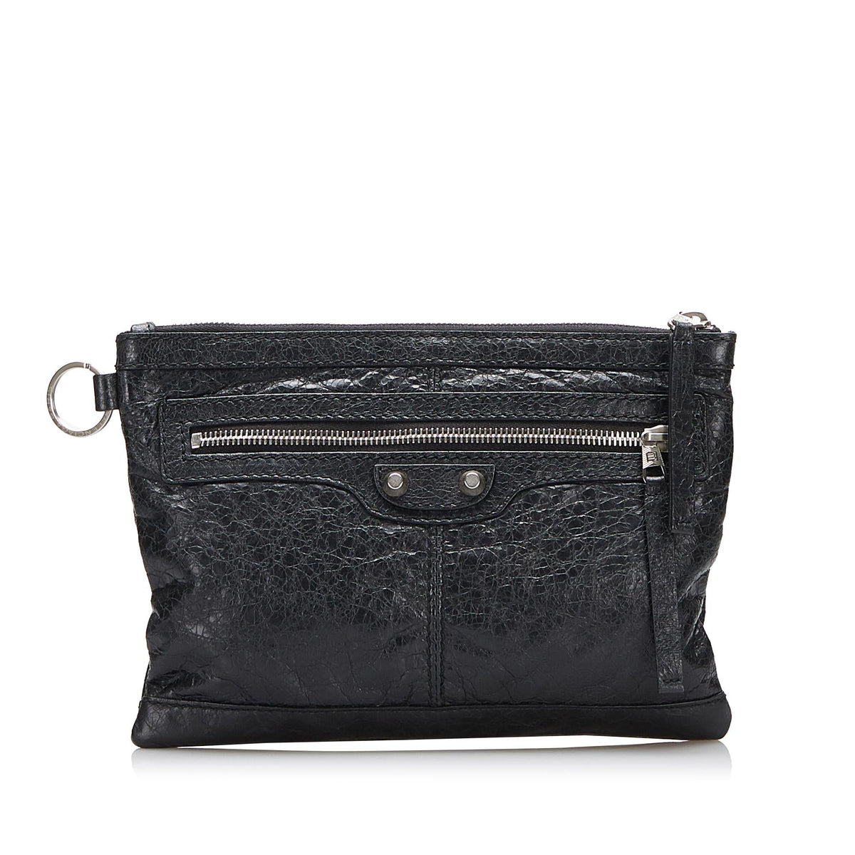 Balenciaga Motocross Classic Clip Clutch Bag 3mbKrw | Authentic Pre-Owned