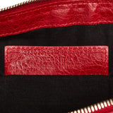Balenciaga Motocross Classic Clip Clutch Bag uk2At3 | Authentic Pre-Owned close-up view