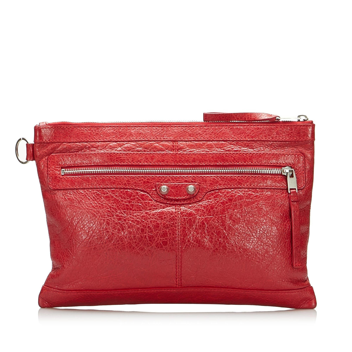 Balenciaga Motocross Classic Clip Clutch Bag uk2At3 | Authentic Pre-Owned
