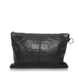 Balenciaga Motocross Classic Clip L Clutch Bag 29013 | Authentic Pre-Owned angle view