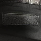 Balenciaga Motocross Classic Clip L Clutch Bag 34959 | Authentic Pre-Owned hardware detail