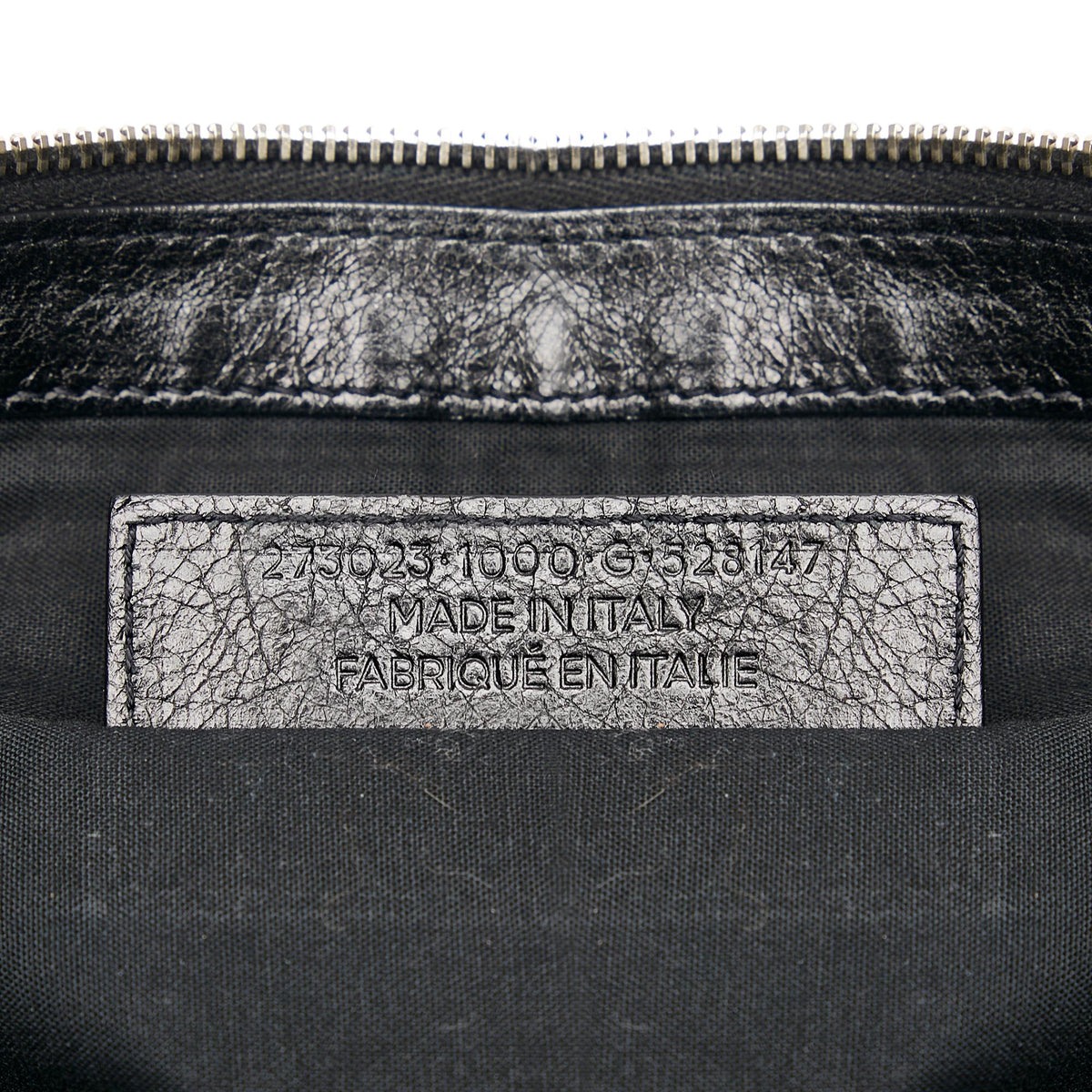 Balenciaga Motocross Classic Clip L Handbag 37886 | Authentic Pre-Owned close-up view