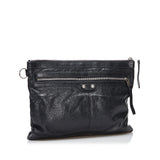 Balenciaga Motocross Classic Clip L Handbag EqvHL7 | Authentic Pre-Owned side view