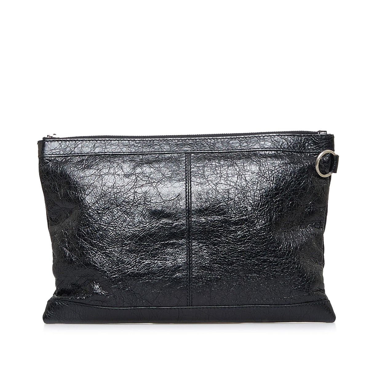 Balenciaga Motocross Classic Clip L Handbag 1oSjSa | Authentic Pre-Owned angle view