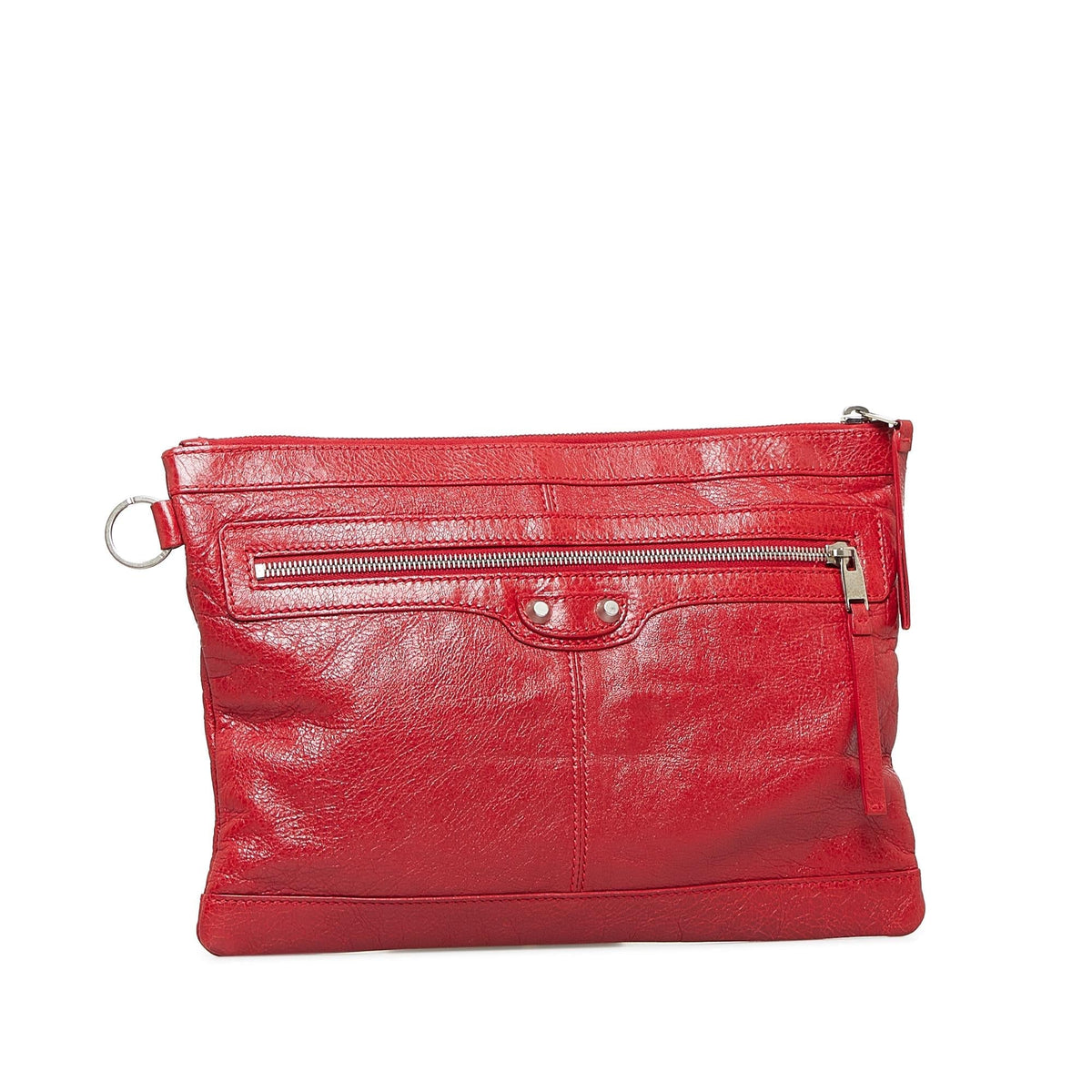 Balenciaga Motocross Classic Clip L Handbag SNNE3V | Authentic Pre-Owned side view