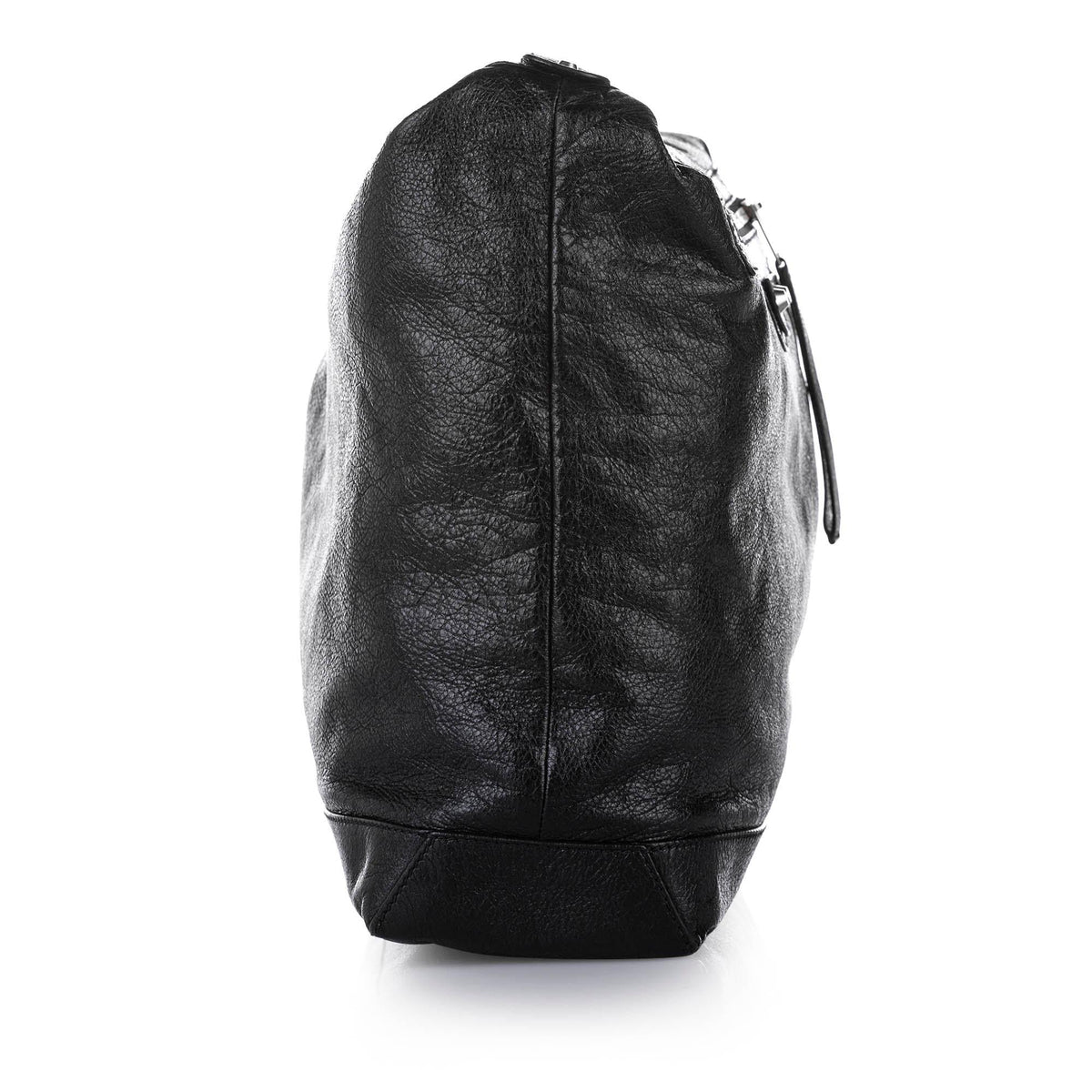 Balenciaga Motocross Classic Day Leather Shoulder Bag 22722 back view
