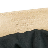 Balenciaga Motocross Classic Day Leather Shoulder Bag 23571 close-up view