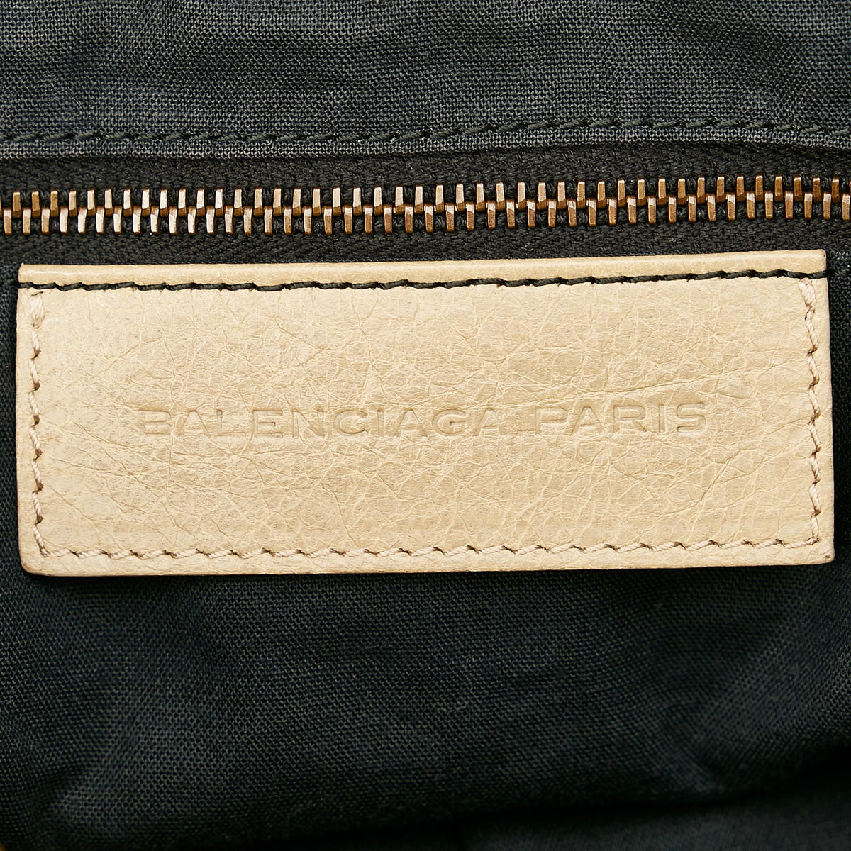 Balenciaga Motocross Classic Day Leather Shoulder Bag 23571 hardware detail