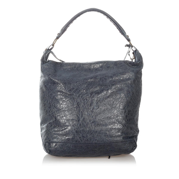 Balenciaga Motocross Classic Day Leather Shoulder Bag — Designer Shoulder Bag