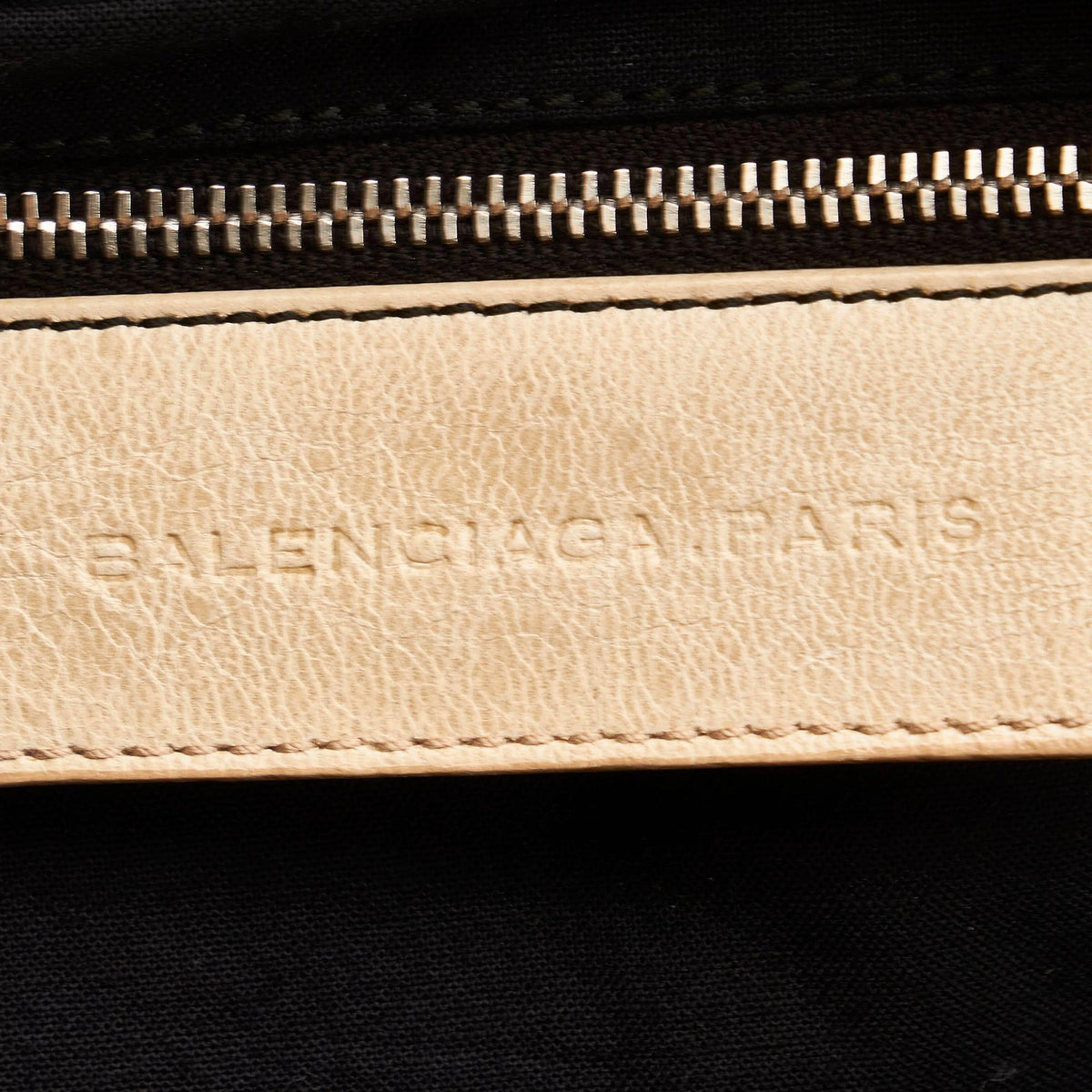 Balenciaga Motocross Classic Day Leather Shoulder Bag 29770 hardware detail