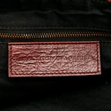 Balenciaga Motocross Classic Day Leather Shoulder Bag 30371 hardware detail