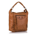 Balenciaga Motocross Classic Day Shoulder Bag | Authentic Pre-Owned side view