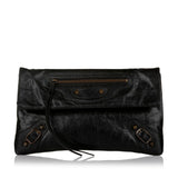 Balenciaga Motocross Classic Envelope Clutch Bag | Authentic Pre-Owned