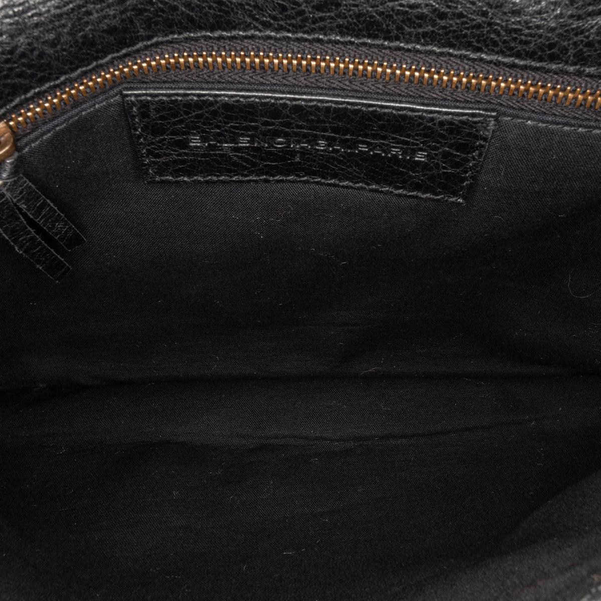 Balenciaga Motocross Classic Envelope Clutch Bag | Authentic Pre-Owned hardware detail