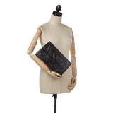 Balenciaga Motocross Classic Envelope Clutch Bag | Authentic Pre-Owned interior view