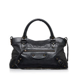 Balenciaga Motocross Classic First Handbag HgSRBn | Authentic Pre-Owned