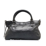 Balenciaga Motocross Classic First Handbag XTigGV | Authentic Pre-Owned angle view