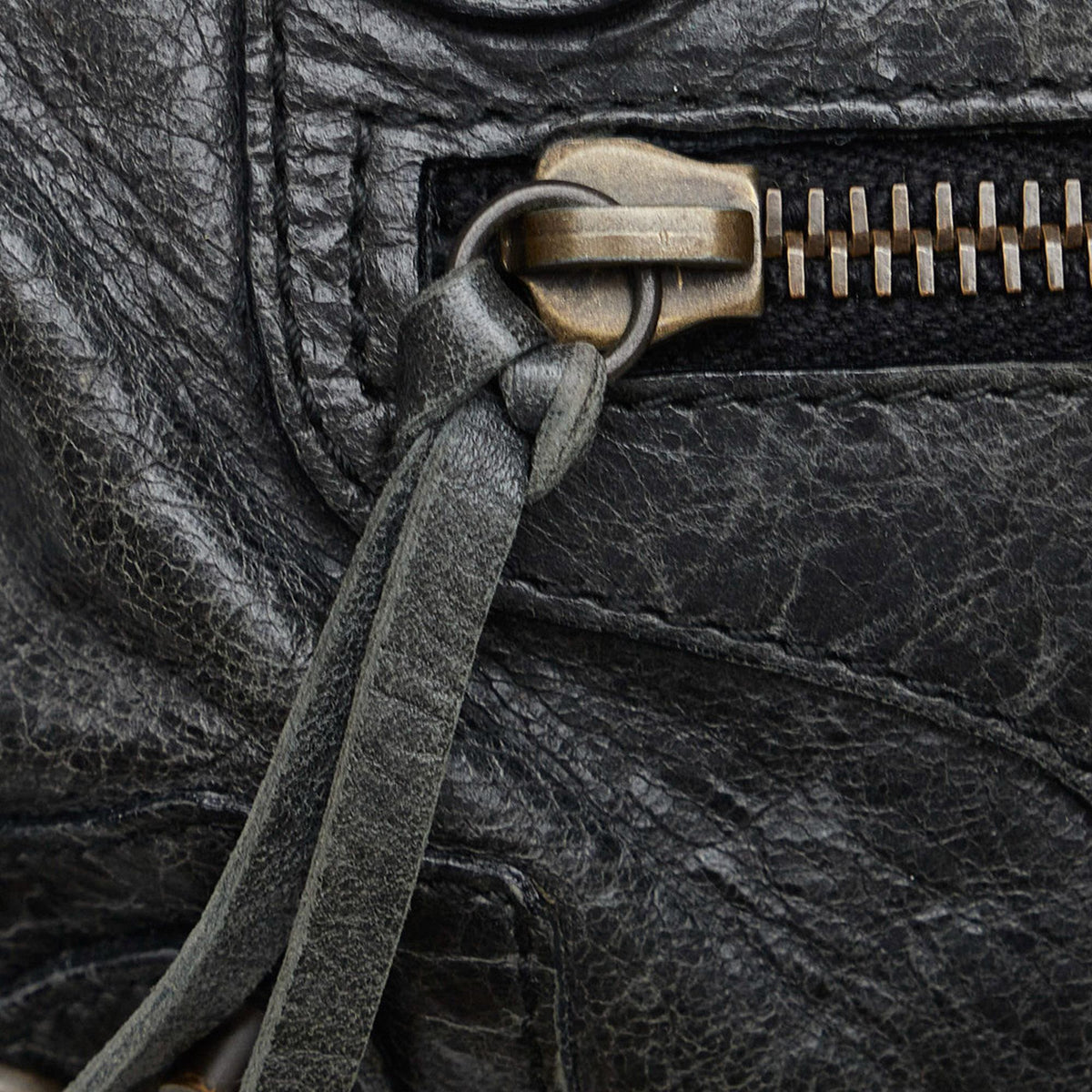 Balenciaga Motocross Classic First Handbag XTigGV | Authentic Pre-Owned front view