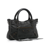 Balenciaga Motocross Classic First Handbag tI6mCn | Authentic Pre-Owned side view