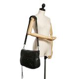 Balenciaga Motocross Classic Folk Crossbody Bag | Authentic Pre-Owned back view