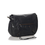 Balenciaga Motocross Classic Folk Crossbody Bag | Authentic Pre-Owned side view