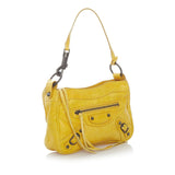Balenciaga Motocross Classic Hip Baguette Handbag | Authentic Pre-Owned side view