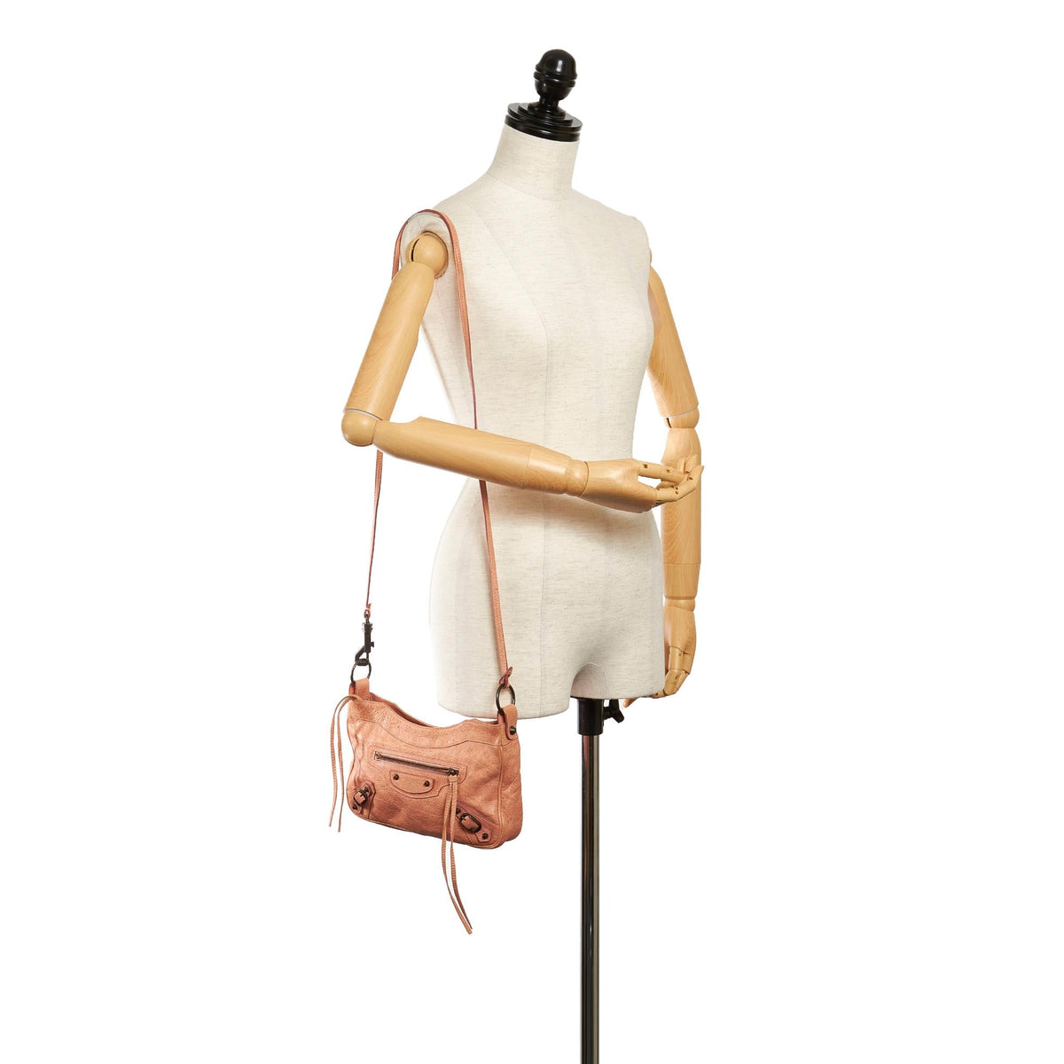 Balenciaga Motocross Classic Hip Crossbody Bag 29244 | Authentic Pre-Owned back view