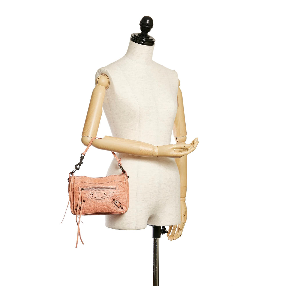 Balenciaga Motocross Classic Hip Handbag | Authentic Pre-Owned side view