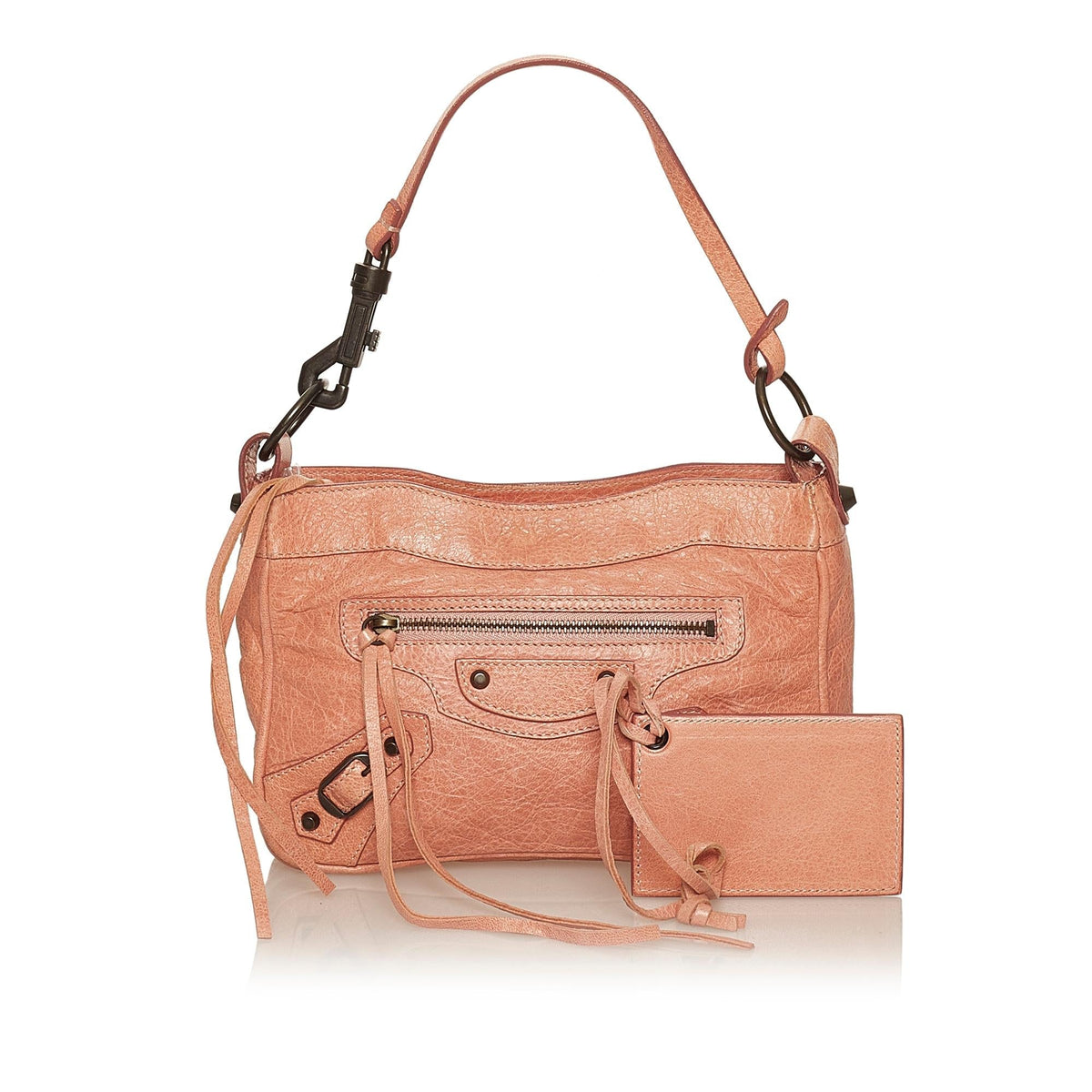 Balenciaga Motocross Classic Hip Handbag | Authentic Pre-Owned interior view